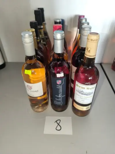 Een set van 14 flessen diverse roséwijnen – kavel bij Auctionline, Anderlecht