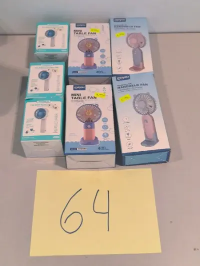 Een set kleine zakventilatoren – kavel bij Auctionline, Anderlecht