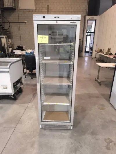 Een TOPCOLD-koelkast met 1 glazen deur (184x60x60) – kavel bij Auctionline, Anderlecht