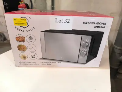 Een magnetron van ROYAL SWISS – kavel bij Auctionline, Anderlecht