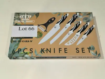 Een set keramische messen ROYAL SWISS – kavel bij Auctionline, Anderlecht
