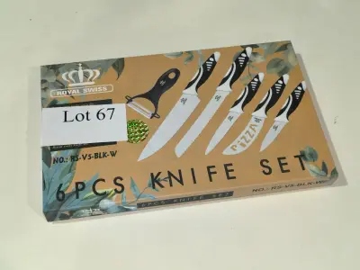 Een set keramische messen ROYAL SWISS – kavel bij Auctionline, Anderlecht