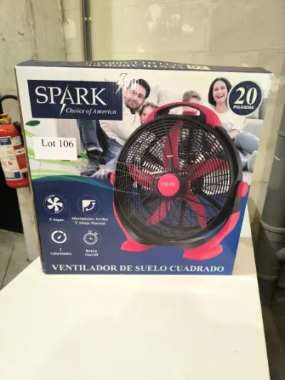 Een SPARK-ventilator voor op de vloer – kavel bij Auctionline, Anderlecht