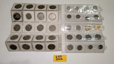 Een set Russische en Luxemburgse munten – kavel bij Auctionline, Anderlecht