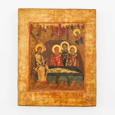 A 19th-century Russian icon in tempera on panel – kavel bij Bernaerts, Antwerp