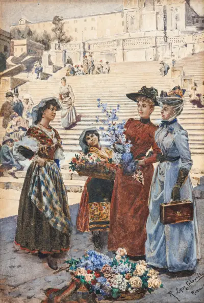 Ricardo lopez cabrera (1864/66-1950) – kavel bij Bernaerts, Antwerp