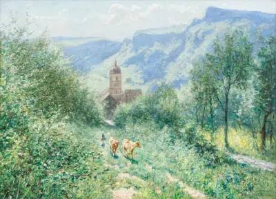 Oswald poreau (1877-1955) – kavel bij Bernaerts, Antwerp