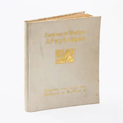 Karel van de Woestijne - Afwykingen. Bussum, C.A.J. van Dishoeck, 1910. Small 8vo – kavel bij Bernaerts, Antwerp