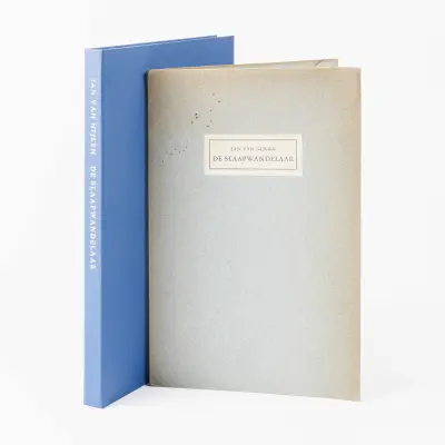 Jan van Nijlen - De Slaapwandelaar. (Maastricht), De Halcyon Pers, 1948. 8vo. 14 numbered pages – kavel bij Bernaerts, Antwerp