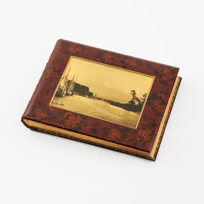 Oblong photo album featuring views of Japan – kavel bij Bernaerts, Antwerp