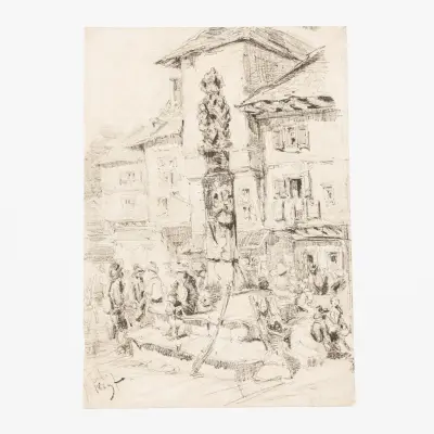 EUGENE ISABEY (1803-1886) (after/naar/d'après) – kavel bij Bernaerts, Antwerp