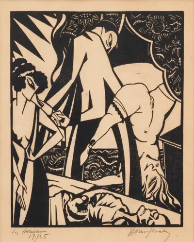 Henri van straten (1892-1944) – kavel bij Bernaerts, Antwerp