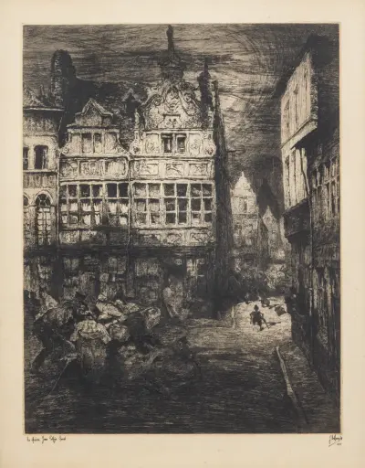 Jules de bruycker (1870-1945) – kavel bij Bernaerts, Antwerp