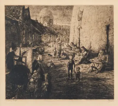 Jules de bruycker (1870-1945) – kavel bij Bernaerts, Antwerp