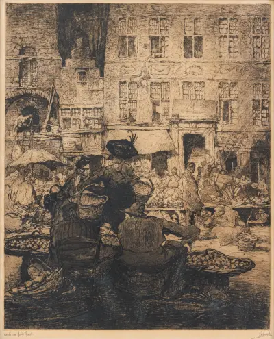 Jules de bruycker (1870-1945) – kavel bij Bernaerts, Antwerp