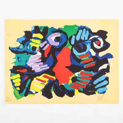 Karel appel (1921-2006) – kavel bij Bernaerts, Antwerp