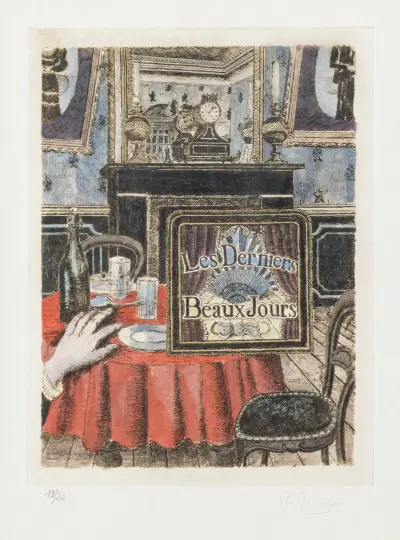 Paul delvaux (1894-1994) – kavel bij Bernaerts, Antwerp