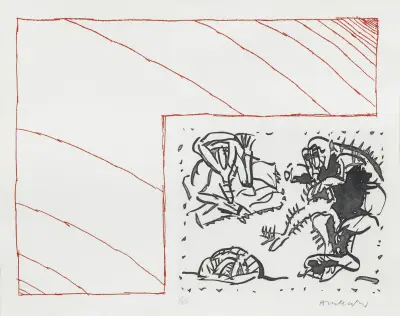 Pierre alechinsky (°1927) – kavel bij Bernaerts, Antwerp