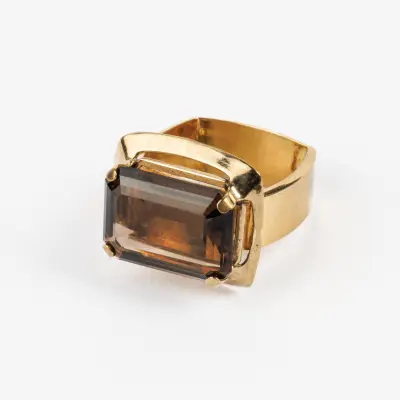 Ring. Gold (750/1000) 13.6g – kavel bij Bernaerts, Antwerp