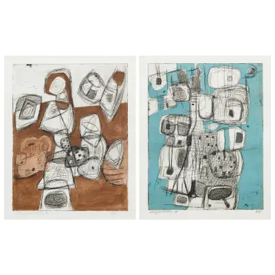 Gerhard schäperkötter (1914-2006) – kavel bij Bernaerts, Antwerp