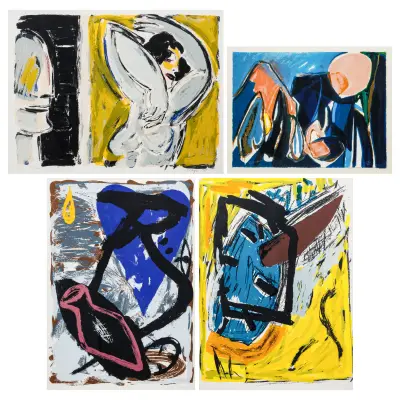 Diverse kunstenaars/ artistes divers – kavel bij Bernaerts, Antwerp