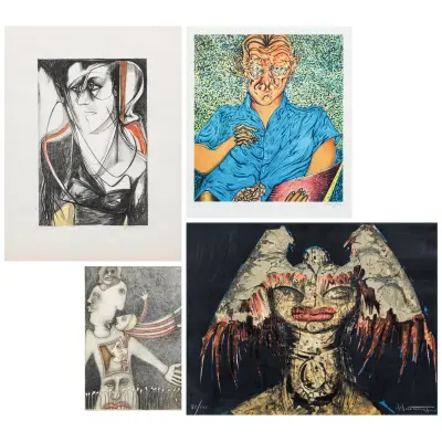 Diverse kunstenaars/ artistes divers – kavel bij Bernaerts, Antwerp