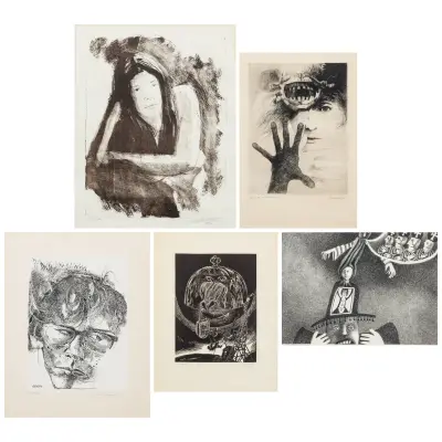 Diverse kunstenaars/ artistes divers – kavel bij Bernaerts, Antwerp