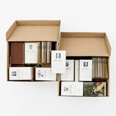 Pleidade. Twee dozen – kavel bij Bernaerts, Antwerp