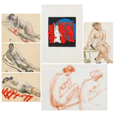 Diverse kunstenaars/ artistes divers – kavel bij Bernaerts, Antwerp