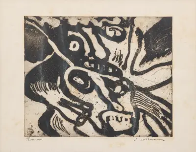 Bengt lindstrom (1925-2008) – kavel bij Bernaerts, Antwerp