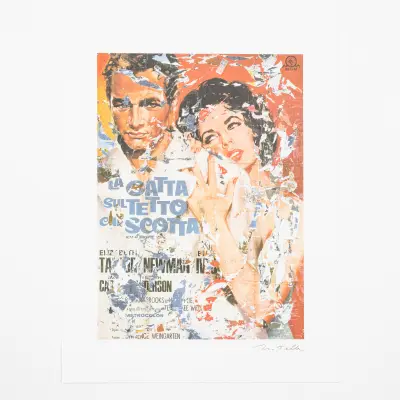 Mimmo rotella (1918-2006) – kavel bij Bernaerts, Antwerp