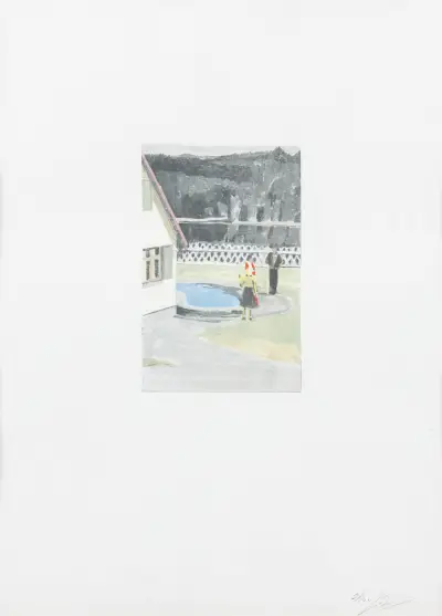 Luc tuymans (°1958) – kavel bij Bernaerts, Antwerp