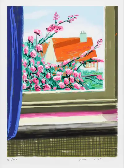 David hockney (°1934) – kavel bij Bernaerts, Antwerp
