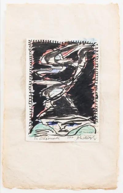 Pierre alechinsky (°1927) – kavel bij Bernaerts, Antwerp
