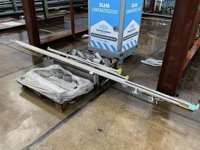 RVS plaat, pijp & buiswerk – kavel bij Dome Auctions, Rotterdam
