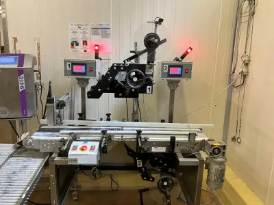 2016 Eticoncept GETIK40-L250-300-D-150x100 Industrial Labeling Machine – kavel bij Dome Auctions, Kingersheim