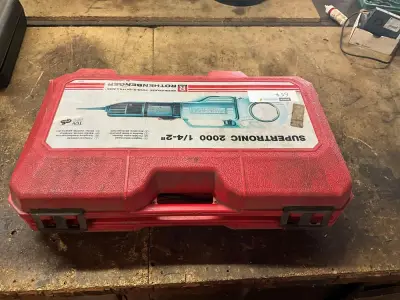 Rothenberger SUPERTRONIC 2000 1/4''-2'' Electric Pipe Threading Machine – kavel bij Dome Auctions, Kingersheim