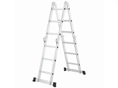 Multifunctionele vouwladder 4 in 1 - 3.6M – kavel bij XL Auctions