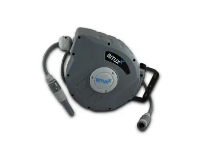 Waterslanghaspel - 10m - Incl. Tuinsproeier – kavel bij XL Auctions