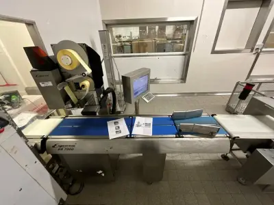 ESPERA ES 7000 Industrial Automatic Weighing and Labeling Machine – kavel bij Dome Auctions, Kingersheim