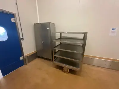 Stainless Steel Cabinet and Cart Set – kavel bij Dome Auctions, Kingersheim