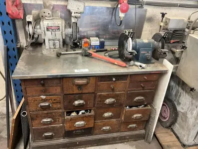 Bosch; MAPE GSM 200 Grinding Reels (2) – kavel bij Dome Auctions, Kingersheim