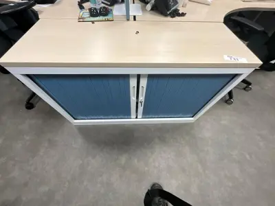 Leitz Roll-Top Storage Cabinet Office Cabinet – kavel bij Dome Auctions, Kingersheim