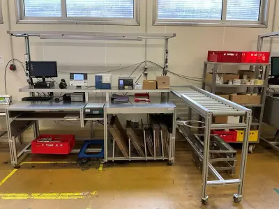 Packaging platform with built-in scale – kavel bij Dome Auctions, Kingersheim