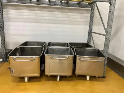 Stainless Steel Rolling Tray (6x) – kavel bij Dome Auctions, Kingersheim