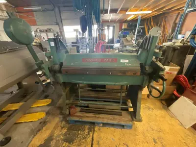 Bombled 2503 Sheet Metal Bending Machine – kavel bij Dome Auctions, Kingersheim