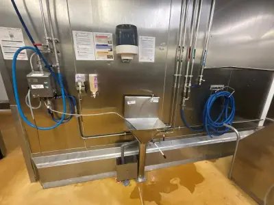 Stainless Steel Hand Wash Station – kavel bij Dome Auctions, Kingersheim