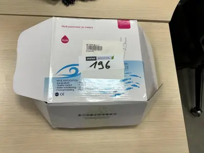 Pipmeter PH/ORP/EC/Temperature Multi-Parameter pH Meter – kavel bij Dome Auctions, Kingersheim