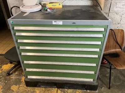 LISTA Workshop Drawer Cabinet – kavel bij Dome Auctions, Kingersheim