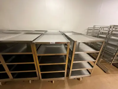 Set of 6 baking carts – kavel bij Dome Auctions, Kingersheim